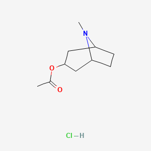 molecular formula C10H18ClNO2 B12292688 Tropine acetate hydrochloride CAS No. 25129-25-3