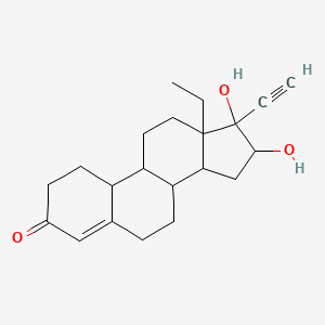 molecular formula C21H28O3 B12292715 16beta-Hydroxy Norgestrel 