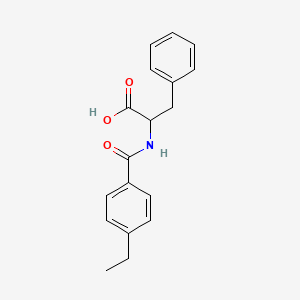 N-[(4-ethylphenyl)carbonyl]phenylalanine