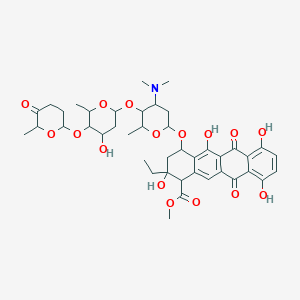 molecular formula C42H53NO16 B12292747 Cinerubin A hydrochloride 
