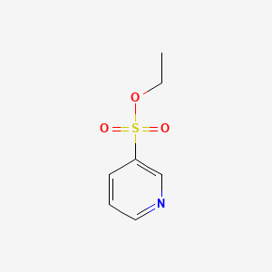 molecular formula C7H9NO3S B12292776 Ethyl Pyridine Sulfonate 