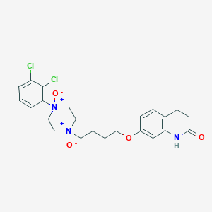 molecular formula C23H27Cl2N3O4 B122928 Aripiprazole N,N-Dioxide CAS No. 573691-13-1