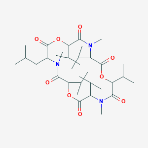 molecular formula C34H59N3O9 B12292850 EnniatinB4 