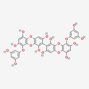 molecular formula C36H22O18 B1229291 8,8'-Bieckol CAS No. 89445-12-5
