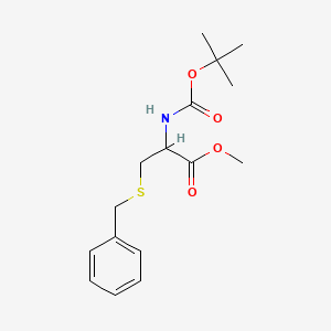 molecular formula C16H23NO4S B12292987 N-Boc-S-benzyl-(L)-cysteine-methyl ester 