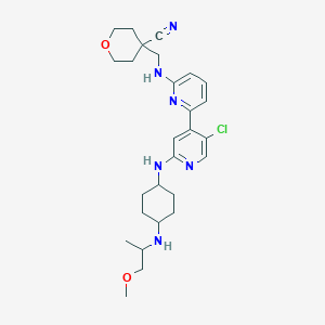 molecular formula C27H37ClN6O2 B12293000 Nvp 2; nvp2 