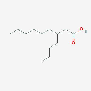 molecular formula C13H26O2 B12293052 3-Butylnonanoic acid CAS No. 651043-17-3