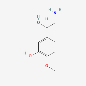 molecular formula C9H13NO3 B1229307 Norparanephrine CAS No. 32655-70-2
