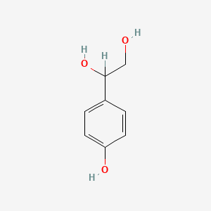 molecular formula C8H10O3 B1229309 1-(4-Hydroxyphenyl)ethane-1,2-diol CAS No. 2380-75-8