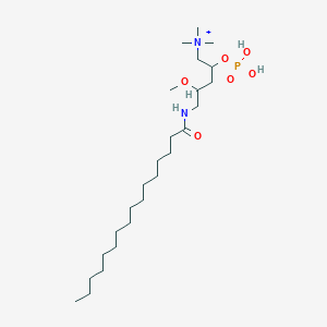 molecular formula C25H54N2O6P+ B12293122 3,5-Dioxa-9-aza-4-phosphapentacosan-1-aminium,4-hydroxy-7-methoxy-N,N,N-trimethyl-10-oxo-, inner salt, 4-oxide (9CI) 