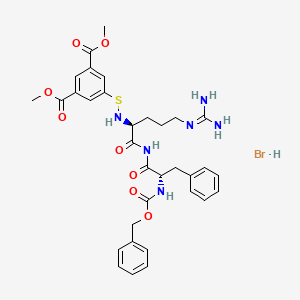 molecular formula C33H39BrN6O8S B1229313 Papaie CAS No. 111070-40-7
