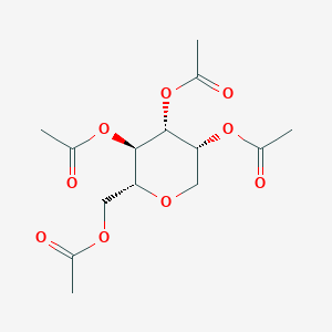 molecular formula C14H20O9 B12293211 1,5-Anhydro-D-mannitol peracetate 