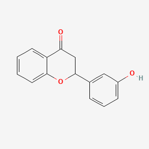 molecular formula C15H12O3 B1229330 3'-Hydroxyflavanone CAS No. 92496-65-6
