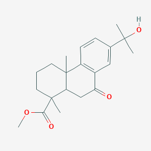 molecular formula C21H28O4 B12293337 15-Hydroxy-7-oxodehydroabietic acid, methyl ester 
