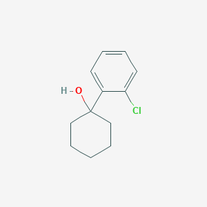 molecular formula C12H15ClO B12293349 1-(6-Chlorophenyl-2,3,4,5-d4)-cyclohexanol 