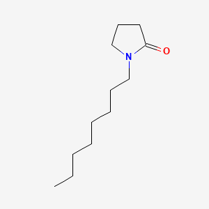 molecular formula C12H23NO B1229347 1-Octylpyrrolidin-2-one CAS No. 2687-94-7