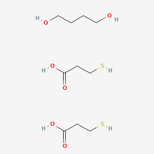 molecular formula C10H22O6S2 B12293497 1,4-Butanediol bis(3-mercaptopropionate) CAS No. 92140-97-1