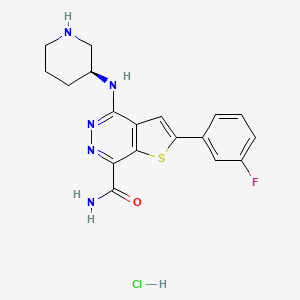 molecular formula C18H19ClFN5OS B12293538 Chk-IN-1 