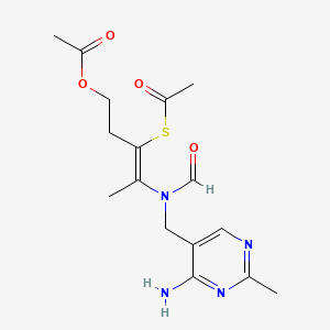 molecular formula C16H22N4O4S B1229387 Acetiamine CAS No. 299-89-8