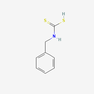 molecular formula C8H9NS2 B1229391 BENZYL[SULFANYL(CARBONOTHIOYL)]AMINE CAS No. 15867-06-8