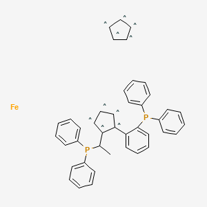 molecular formula C42H36FeP2 B12293915 CID 146158796 