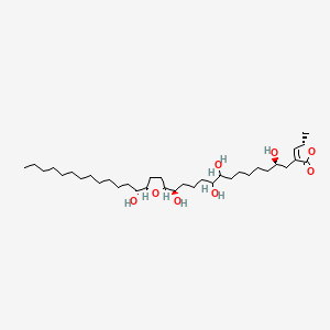 molecular formula C35H64O8 B1229396 Annomuricin E CAS No. 205303-64-6
