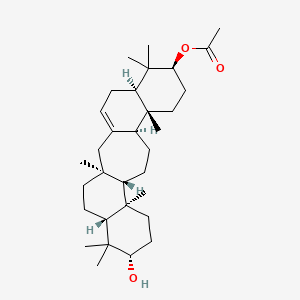 molecular formula C32H52O3 B1229399 Serratenediol-21-acetate CAS No. 38746-57-5