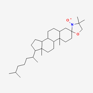 molecular formula C31H54NO2 B12294013 3beta-DOXYL-5alpha-cholestane, free radical 