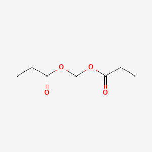 molecular formula C7H12O4 B12294040 Methanediol dipropanoate CAS No. 7044-96-4