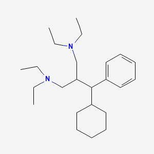 molecular formula C24H42N2 B1229407 Feclemine CAS No. 3590-16-7