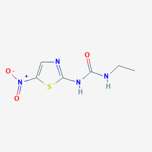 molecular formula C6H8N4O3S B122941 Nithiazide CAS No. 139-94-6