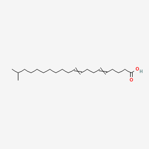 molecular formula C21H38O2 B1229411 19-Methylicosa-5,9-dienoic acid 