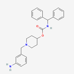 molecular formula C26H29N3O2 B12294112 Heterocyclyl carbamate derivative 1 