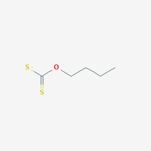 molecular formula C5H9OS2- B12294129 Potassium (butoxycarbonothioyl)sulfide 