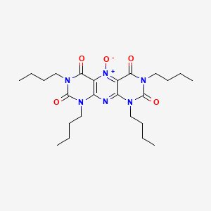 molecular formula C24H36N6O5 B1229422 Ppo-54g5 CAS No. 33070-58-5