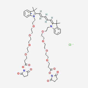 Bis-(N,N'-PEG4-NHS ester)-Cy5