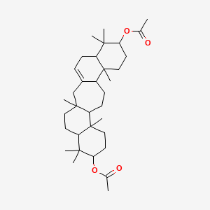 molecular formula C34H54O4 B12294325 Serratenediol diacetate 