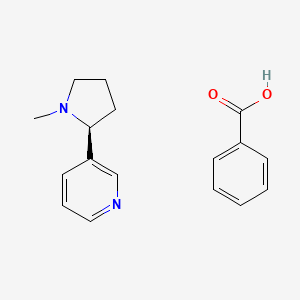 molecular formula C17H20N2O2 B12294360 Nicotine benzoate CAS No. 88660-53-1