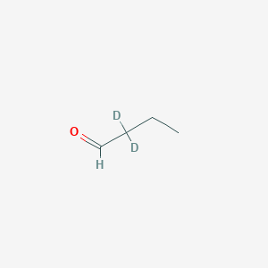 molecular formula C4H8O B12294382 N-Butyraldehyde-2,2-D2 