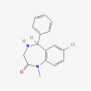 molecular formula C16H15ClN2O B1229445 4,5-Dihydrodiazepam CAS No. 2619-57-0