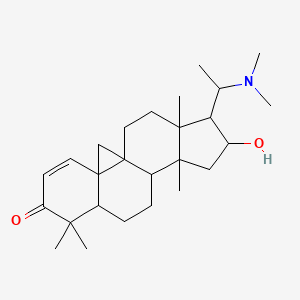 molecular formula C26H41NO2 B12294502 Buxbodine B 