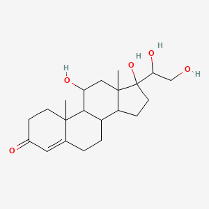 molecular formula C21H32O5 B12294532 Reichstein's substance E 