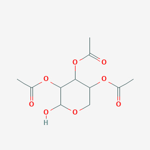molecular formula C11H16O8 B12294572 Xylopyranose triacetate 