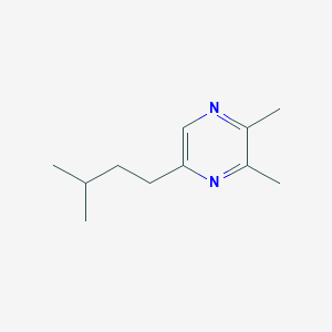 molecular formula C11H18N2 B12294678 5-Isopentyl-2,3-dimethylpyrazine CAS No. 18450-01-6