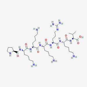 molecular formula C40H78N14O8 B12294744 Nls (pkkkrkv) 
