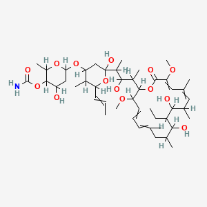 molecular formula C46H75NO14 B1229498 concanamycin a 