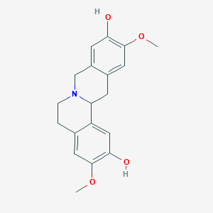 molecular formula C19H21NO4 B12295015 DL-Govadine 