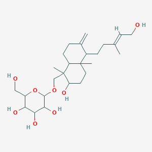 molecular formula C26H44O8 B12295016 Goshonoside F2 CAS No. 90851-25-5