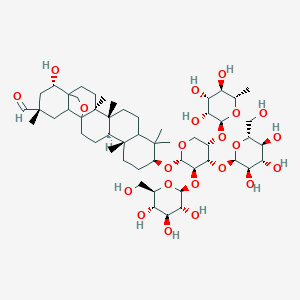 molecular formula C53H86O22 B122951 Ardicrenin CAS No. 143016-77-7