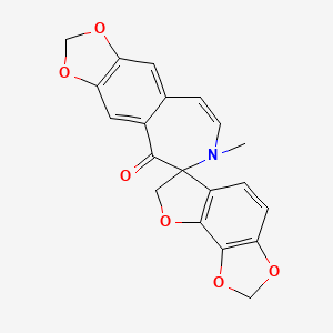 molecular formula C20H15NO6 B12295215 Turkiyenine CAS No. 92219-92-6